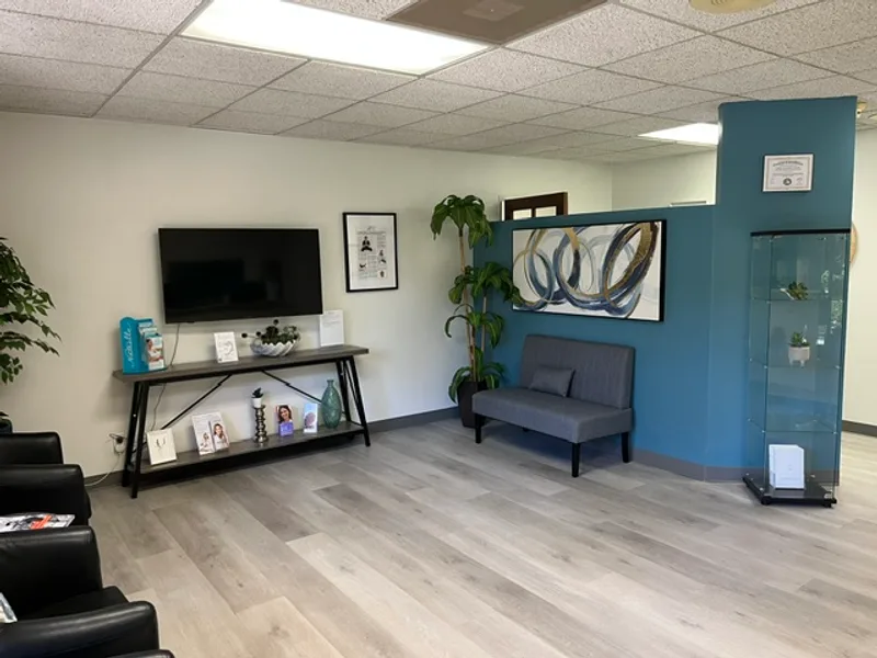 Inside the office